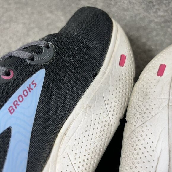 Brooks Ghost Max 1203951B082 Women’s Size 10 Black Athletic Running Shoes Used - Picture 9 of 13